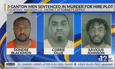 Three Canton men sentenced in murder for hire plot