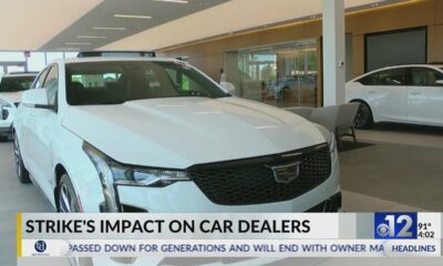 What is the strike’s impact on car dealerships?