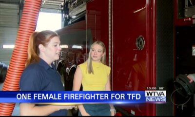 Tupelo Fire Department has just one female firefighter