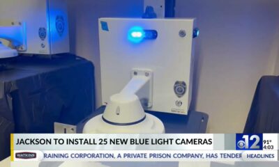 Jackson to install 25 new blue light cameras