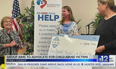 Jones County organization receives donation for child advocacy center