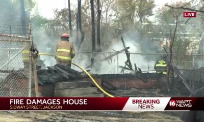 2 houses burn on Sidway Street