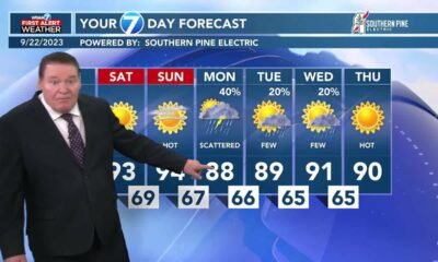 9/22 - Rex's Friday Morning Forecast