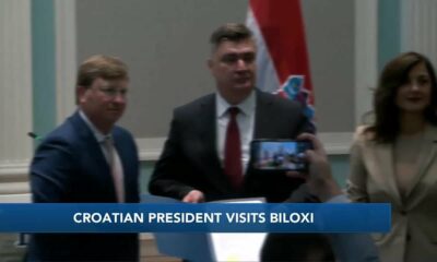 Croatian President visits Biloxi