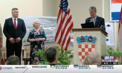 Croatian-Americans of Gulf Coast welcome President of Croatia at Slavonian Lodge