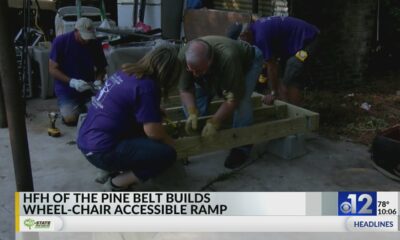 Hattiesburg woman receives wheelchair-accessible ramp