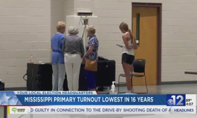 Mississippi primary turnout lowest in 16 years