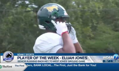 Player of the Week: West Jones junior RB Elijah Jones