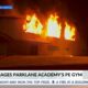 Fire damages Parklane Academy’s PE gym