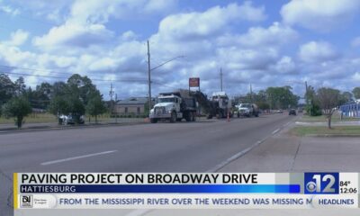 Hattiesburg begins paving project on Highway 11