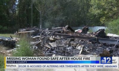 Jones County woman missing after house fire found safe