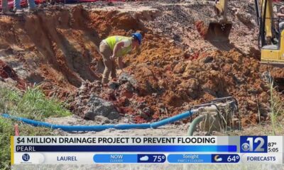 Pearl’s $4 million drainage project aims to prevent flooding