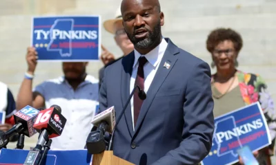 State Democratic Party names Ty Pinkins as new nominee for secretary of state 