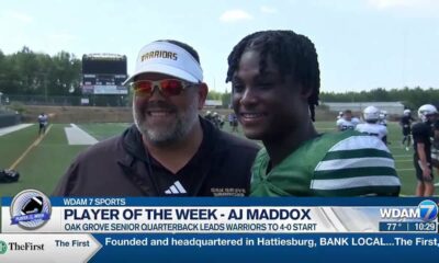 Player of the Week: Oak Grove quarterback AJ Maddox