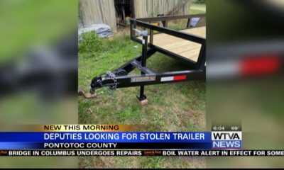 Pontotoc County deputies searching for stolen trailer