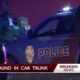 Man’s body found in trunk