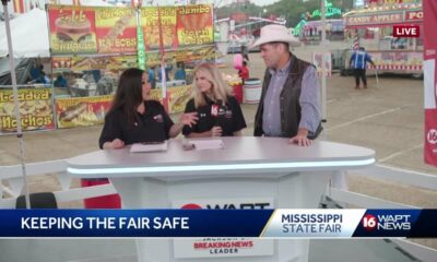 Lots of security at Mississippi State Fair