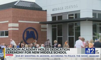 Jackson Academy dedicates new middle school