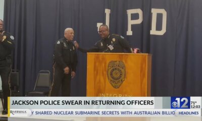 Chief Wade swears in new JPD assistant police chiefs