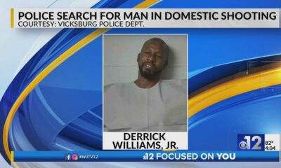 Vicksburg police search for man in domestic shooting