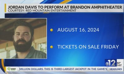 Jordan Davis to perform at Brandon Amphitheater