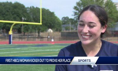 JSU's first woman to play in an HBCU D1 football game knows she belongs.