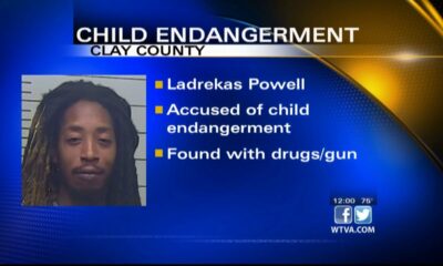 Child endangerment arrest made in Clay County