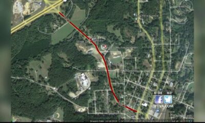 Crews closing road in Water Valley Wednesday morning