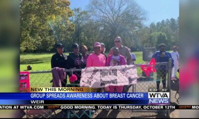 Weir first responders show support for breast cancer survivors