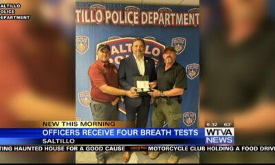 Saltillo police receive new equipment