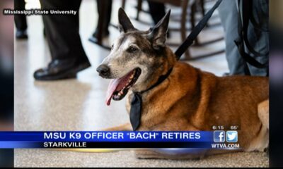 Mississippi State K9 retires