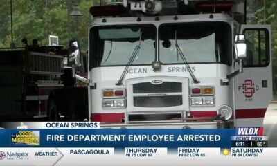 Ocean Springs Fire Department employee fired, arrested for embezzlement