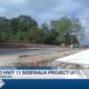 Sidewalk project in Lamar County progressing nicely through first phase