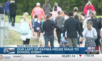 Our Lady of Fatima holds walk to school event