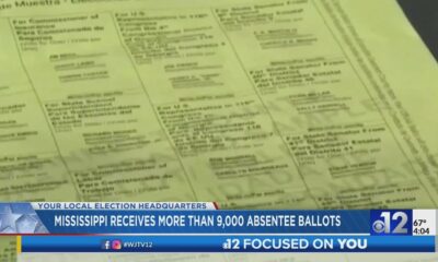 Mississippi receives more than 9,000 absentee ballots ahead of General Election