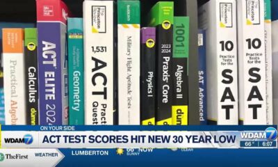 ACT test scores hit new 30 year low