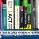 ACT test scores hit new 30 year low