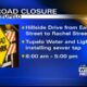 Section of Hillsdale Drive in Tupelo to be closed for utility work