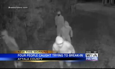 Attala County deputies look for four suspects in attempted break-in