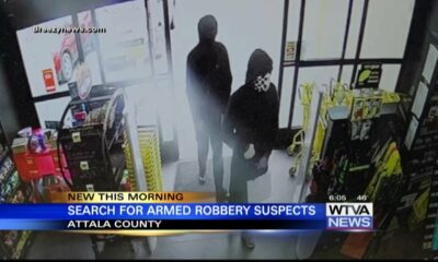 Armed robbery suspects wanted in Attala County