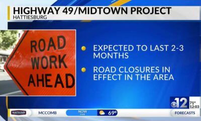 Phase Three of Midtown Road project underway in Hattiesburg