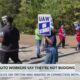 Striking auto workers in Mississippi don’t plan to budge