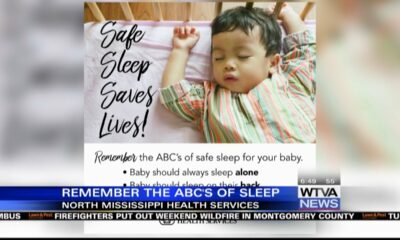 NMHS reminding parents of ABC's during Safe Sleep Month