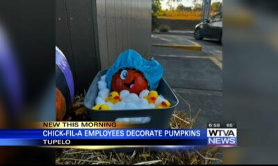 Chick-fil-A in Tupelo hosts pumpkin contest among employees