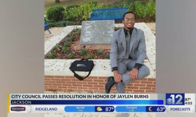 Jackson City Council honors Jaylen Burns