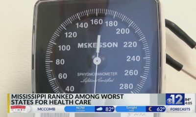 Report: Mississippi ranks fourth among worst states for healthcare