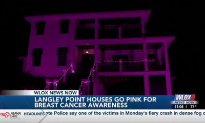 Langley Point houses go pink for Breast Cancer Awareness