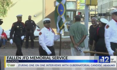 Memorial service held for fallen Jackson Fire Department members