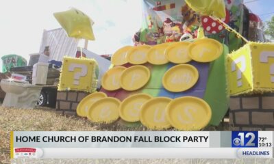 Brandon church holds fall block party