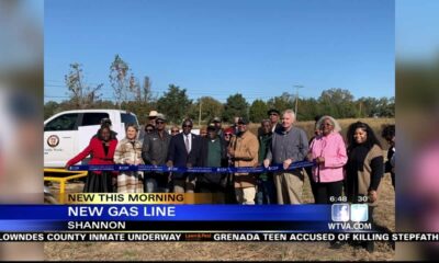 Ribbon cut on new gas line in Shannon